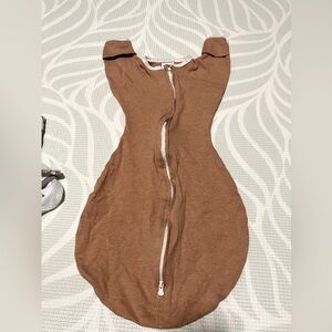 Swaddle Designs Transitional sack Size M 3-6 Mo 14-21 lbs Heathered Butterrum
